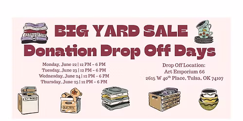Donation Drop off Days
