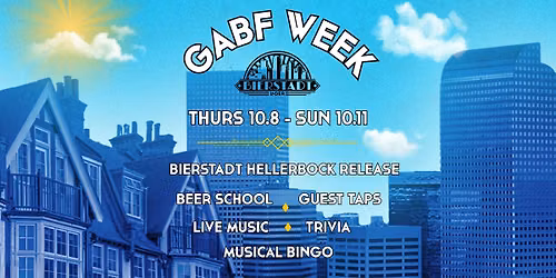 GABF Week 2026 at Bierstadt Lagerhaus