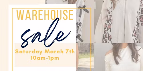 Warehouse Sale