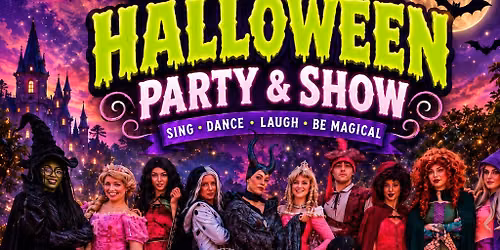 Family Halloween party and show