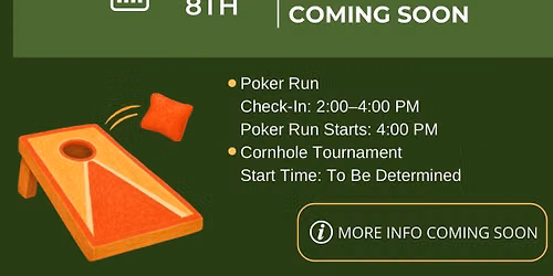 2026 JAB Poker Run & Cornhole Tournament 