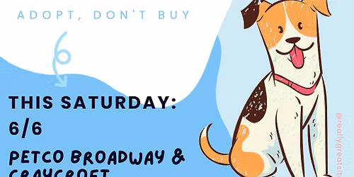 Saturday Dog Adoption Event