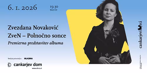 Zvezdana Novakovi\u0107 ZveN \/\/ Cankarjevi torki