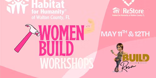 Women's Build Workshop - Build with Rosa - May 11th & May 12th