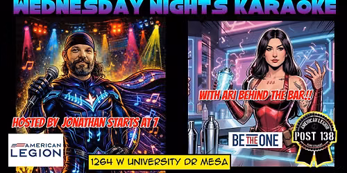 Wednesday night Karaoke!