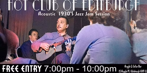 June 11th Jam Session - Hot Club of Edinburgh