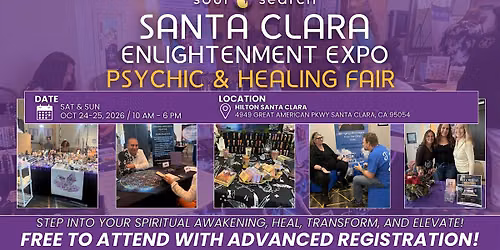 SoulSearch Santa Clara Enlightenment Expo - Psychic & Healing Fair