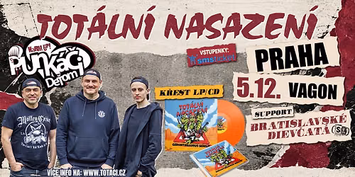 Tot\u00e1ln\u00ed nasazen\u00ed \/ Praha \/ Vagon - k\u0159est LP\/CD - Gerontosaurus Senilis