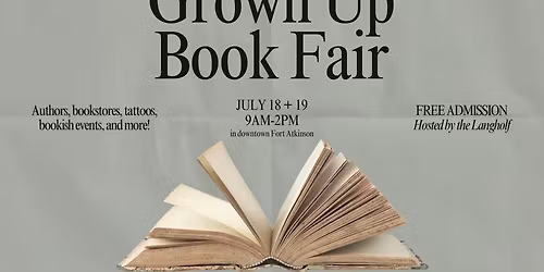 Grown Up Book Fair