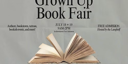 Grown Up Book Fair