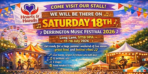 Hearts & Hands at Derrington Music Festival 