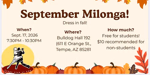 September Milonga