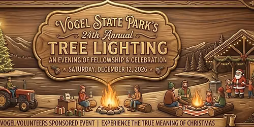 Vogel State Park's 24rd Annual Tree Lighting 2026