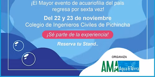 Expo Feria de Acuariofilia Sexta Edición 