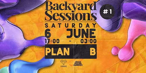 Backyard Sessions #1 - 6 June at Plan B