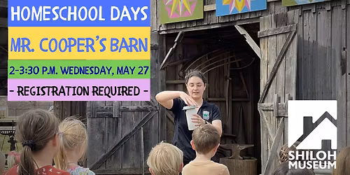 Homeschool Days: Mr. Cooper's Barn