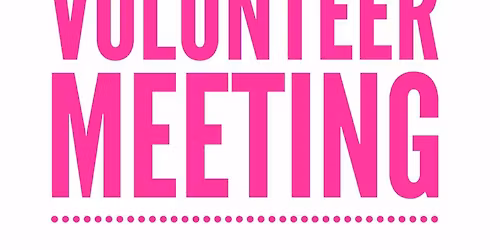 Volunteer Meeting