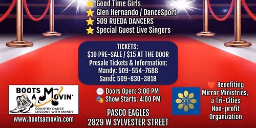 Boots & Glam ~ Fundraiser for Mirror Ministries