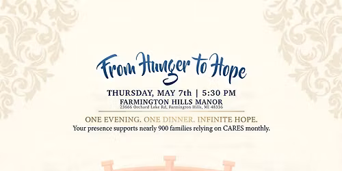 From Hunger to Hope