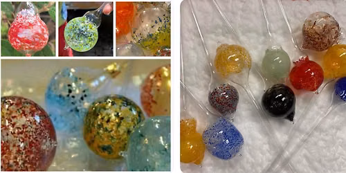 Set of 3 Blown Glass Ornaments Class - Tuesday, October 13th | 5:30-7pm | 7:30-9pm
