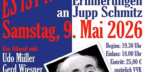 ES IST NOCH SUPPE DA \u2013 Erinnerungen an Jupp Schmitz