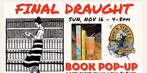 Final Draught - Jo Piazza Book Sale Pop-up!