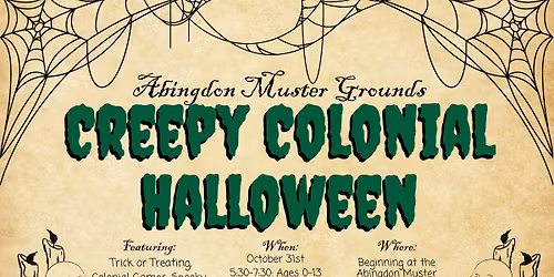 Creepy Colonial Halloween