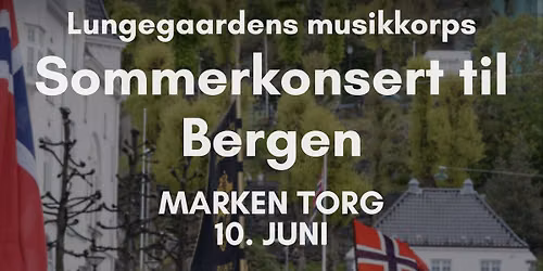 Sommerkonsert til Bergen