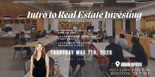 Intro to Real Estate Investing