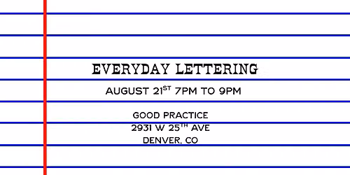 Everyday Lettering