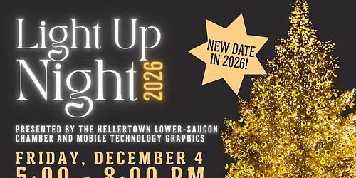 2026 Light Up Night Tree Lighting Festival