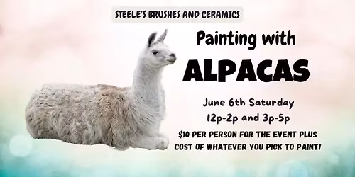 Painting with Alpacas
