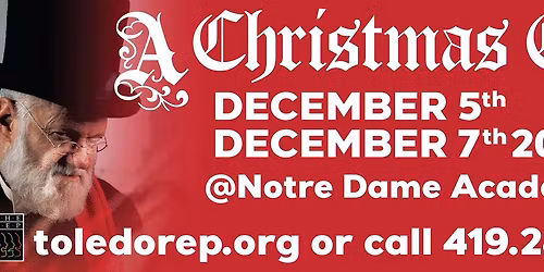 A Christmas Carol 2025 - Toledo Repertoire Theatre