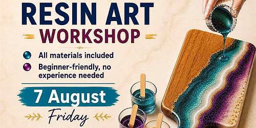Resin Art Workshop - Devon, PA (Near King of Prussia & Philadelphia)