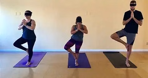 Blindfold Yoga