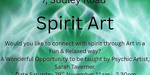 Spirit Art with Sarah Tavener 