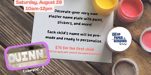 Make it with Mom! Kids Craft Workshop