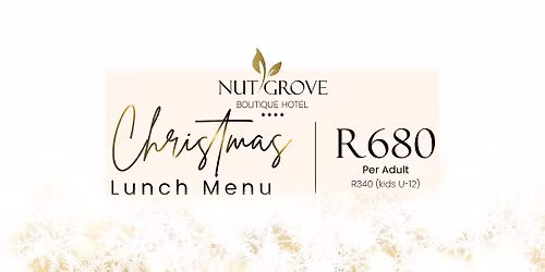 Christmas Lunch @ Nut Grove Boutique Hotel