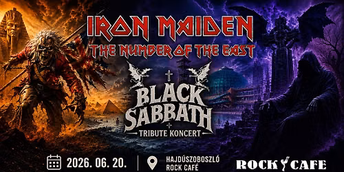 IRON MAIDEN & BLACK SABBATH Tribute Koncert