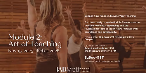 Module 2: The Art Of Teaching