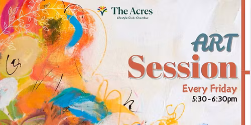 Art Session at The Acres Club, Chembur | 31st October, 5:30pm - 6:30pm.
