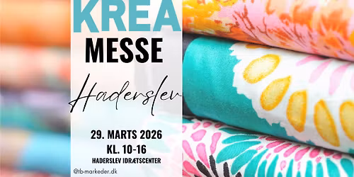 Haderslev KREA-messe 29. marts 2026