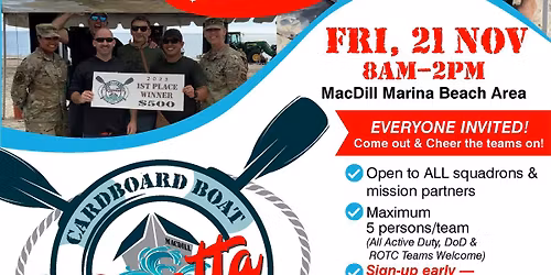 2025 Cardboard Boat Regatta