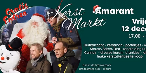 Kerstmarkt Amarant Bredaseweg 570 Tilburg