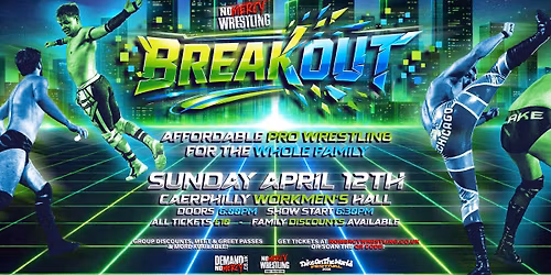 LIVE WRESTLING! - CAERPHILLY WORKMEN'S HALL!