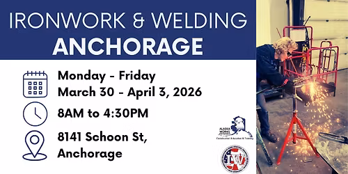 Ironwork & Welding - FREE, Hands-on Introductory Training