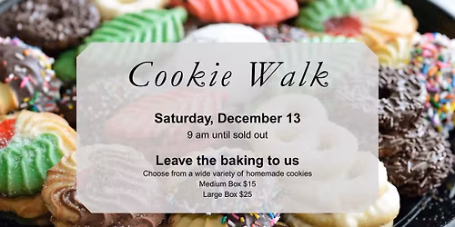 Cookie Walk