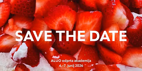 ALUO odprta akademija 2026 | SAVE THE DATE