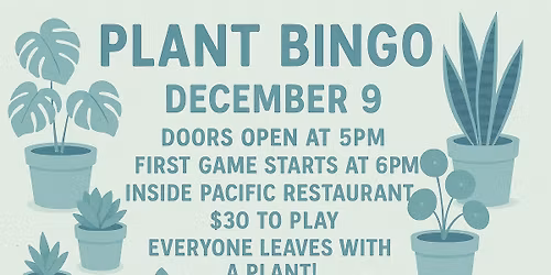 \ud83c\udf3f Plant Bingo Night \ud83c\udf3f