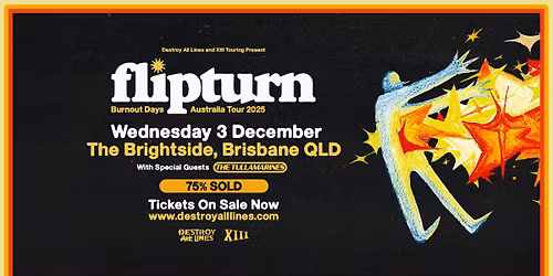 Flipturn \/\/ Brisbane \/\/ Burnout Days Australian Tour \/\/ The Brightside